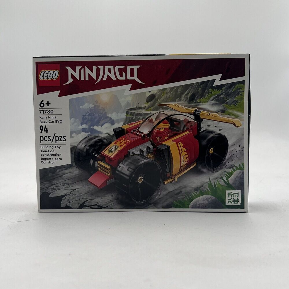 LEGO NINJAGO: Kai’S Ninja Race Car Evo (71780) Damaged Box